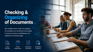 Checking & Organizing of Documents